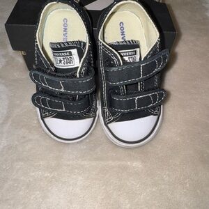 Converse Kids Black and White Sneakers